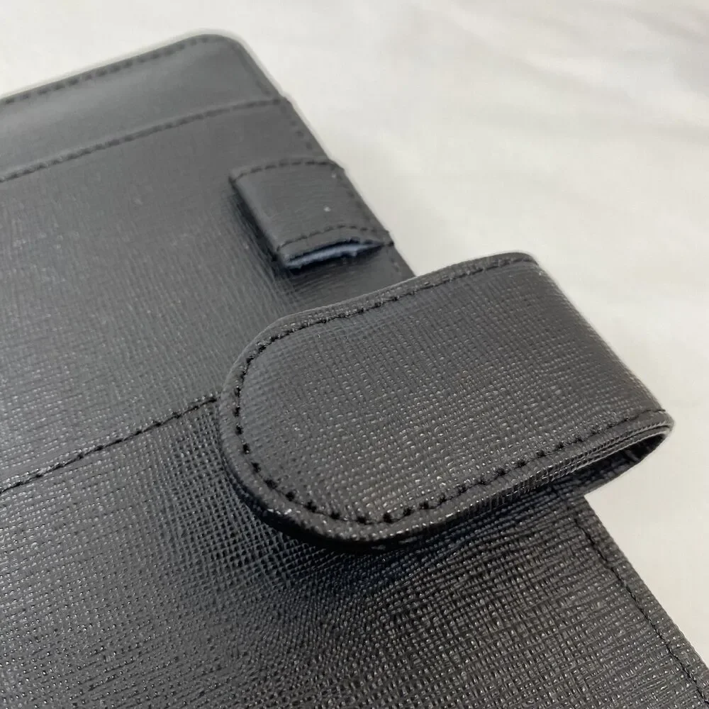 Cloth and Paper Foundations Black Leather Planner - Picture 12 of 16